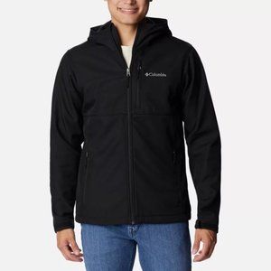 COLUMBIA Ascender Softshell Front Zip Jacket Black, Men's, X-Large